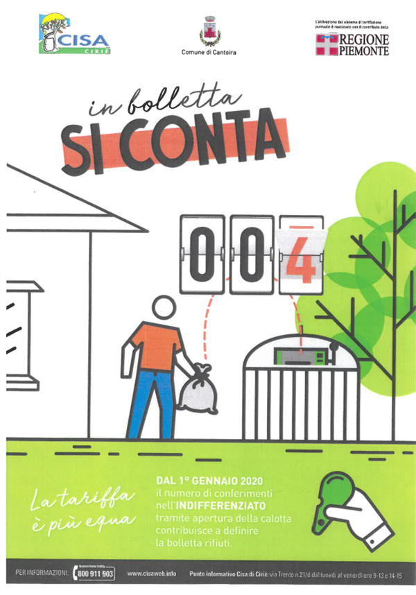 AVVISO - RICHIESTA AGEVOLAZIONE TARIFFARIA  T.A.R.I.P. PER IL CONFERIMENTO PANNOLONI